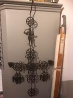 Antiek kruis kandelaar adelaar, Ophalen of Verzenden