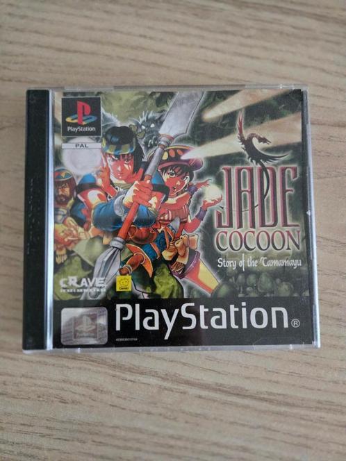 Jade Cocoon PS1 Engelse Cover, Spelcomputers en Games, Games | Sony PlayStation 1, Zo goed als nieuw, 1 speler, Vanaf 3 jaar, Ophalen of Verzenden