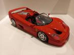 Ferrari F50 1995 Bburago 1:18 mdelauto 91, Ophalen of Verzenden, Zo goed als nieuw, Auto, Bburago
