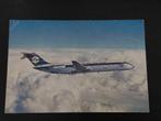 KLM extra long jet,  DC - 9 - 30, ongelopen., Verzenden, Zo goed als nieuw, Kaart, Foto of Prent
