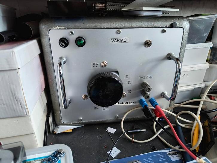 Zelfbouw Variac regelvoeding, Verzamelen, Elektronische Apparatuur, Overige typen, Ophalen
