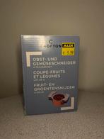 Fruit en Groentensnijder, Huis en Inrichting, Ophalen of Verzenden, Zo goed als nieuw, Rvs of Chroom