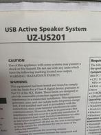 USB ACTIVE Speaker systeem de UZ-US201 te Koop Nieuw met ins, Ophalen of Verzenden, Nieuw