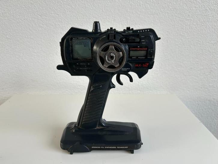 Sanwa MX-3S zender rc modelbouw, Hobby en Vrije tijd, Modelbouw | Radiografisch | Auto's, Gebruikt, Onderdeel, Overige schalen