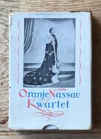 Vintage kwartet. Oranje Nassau kwartet (1949), Verzamelen, Speelkaarten, Jokers en Kwartetten, Kwartet(ten), Gebruikt, Ophalen of Verzenden