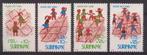 Suriname 786/9 postfris Kinderpostzegels 1993, Ophalen of Verzenden, Postfris