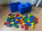 Duplo, opberg bak / doos met stenen om mee te bouwen /spelen, Ophalen of Verzenden, Gebruikt, Duplo