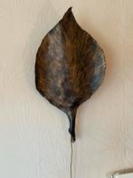 Keramische Wandlamp Bladvorm, Overige materialen, Vintage, Ophalen of Verzenden, Zo goed als nieuw