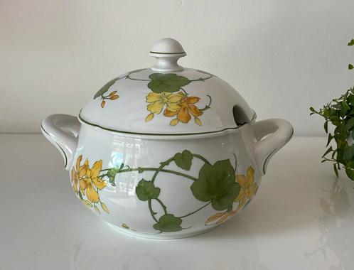 Villeroy & Boch Geranium terrine, Huis en Inrichting, Keuken | Servies, Zo goed als nieuw, Schaal of Schalen, Overige stijlen