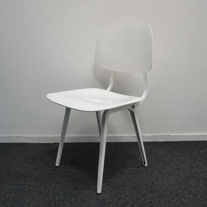 Ahrend Revolt Friso kramer Design Stoelen | Hoogglans Wit, Huis en Inrichting, Stoelen, Gebruikt, Vijf, Zes of meer stoelen, Kunststof