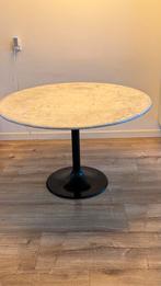 Ronde Marmeren Eettafel, Antiek en Kunst, Antiek | Meubels | Tafels, Ophalen of Verzenden