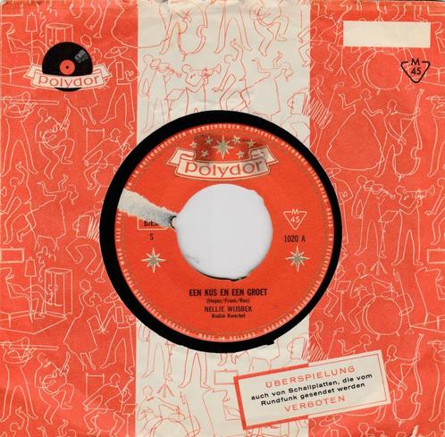 Nellie Wijsbek - Een kus en een groet / Ik denk aan jou, Cd's en Dvd's, Vinyl | Nederlandstalig, Gebruikt, Levenslied of Smartlap
