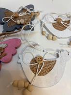 Houten Hangertjes Set - Vlinders & Vogels, Ophalen of Verzenden, Zo goed als nieuw