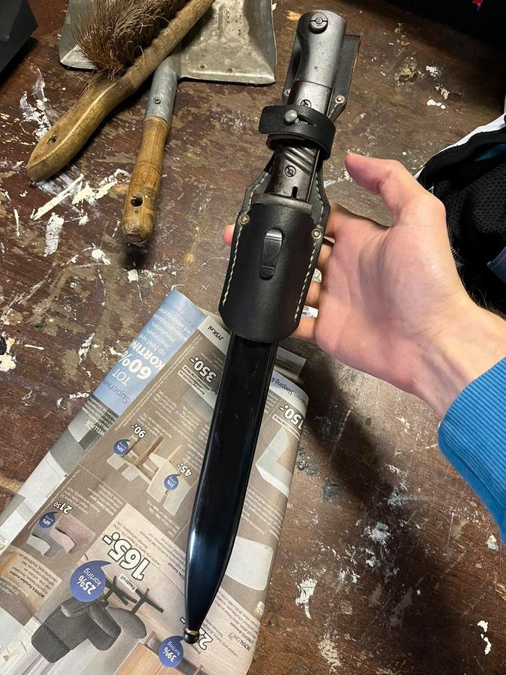 Duits wo2 ww2 k98 bayonet, Verzamelen, Militaria | Tweede Wereldoorlog, Mes of Dolk, Duitsland, Ophalen of Verzenden