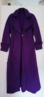 Mooie paarse lange jas, maat L, Kleding | Dames, Jassen | Winter, Ophalen of Verzenden, Nieuw, Maat 42/44 (L), Paars