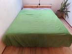 Palletbed, Huis en Inrichting, Ophalen, Gebruikt, Bruin, 210 cm