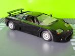 Bburago - Bugatti EB110 [zwart] 1/24, Ophalen of Verzenden, Gebruikt, Auto, Bburago