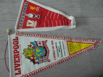 voetbal vaantjes 16 x liverpool fc vaan jaren 70 en 80 oud beschikbaar voor biedingen