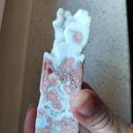 Cotton candy agaat met druzy, Ophalen of Verzenden, Mineraal