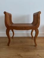 Bankje teak Bali Ibiza style, Antiek en Kunst, Ophalen