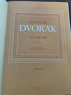 Bladmuziek van Antonín Dvořák‘s Te Deum, op. 103, Muziek en Instrumenten, Bladmuziek, Koor, Gebruikt, Ophalen of Verzenden, Artiest of Componist
