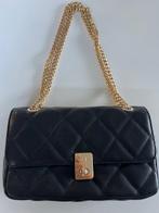 NIKKIE, super mooie zwarte tas met gouden accenten: nieuw., Sieraden, Tassen en Uiterlijk, Tassen | Damestassen, Verzenden, Nieuw