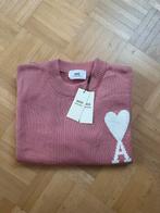 Ami Paris pink crewneck knitted sweater, Kleding | Dames, Truien en Vesten, Ami paris, Nieuw, Ophalen of Verzenden, Roze