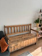 Houten Klapbank met Opbergruimte, Ophalen, Gebruikt, Hout