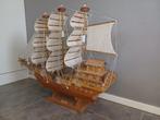 Houten Modelschip - Chinese Junk - Handgemaakt, Hobby en Vrije tijd, Modelbouw | Boten en Schepen, Ophalen of Verzenden, Zo goed als nieuw