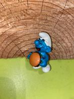 Smurfen smurf met hamburger, Ophalen of Verzenden, Zo goed als nieuw, Verschillende Smurfen