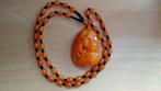 halsketting  Amulet Grote Draak, Ophalen of Verzenden, Nieuw, Oranje, Overige materialen