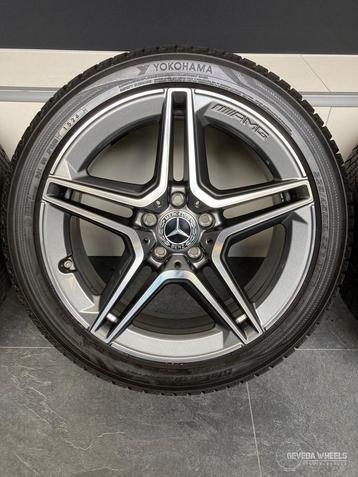 18” originele Mercedes C W205 AMG velgen winterbanden 5x112  beschikbaar voor biedingen