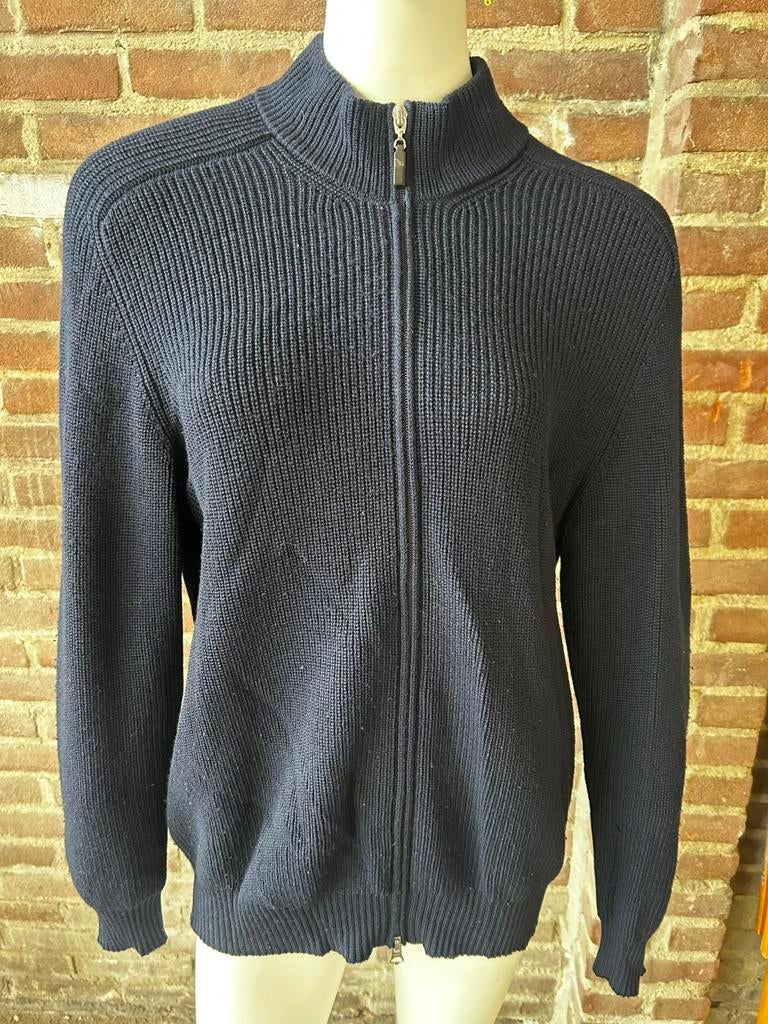 Vengera knit vest, Ophalen of Verzenden, Zo goed als nieuw, Maat 48/50 (M), Blauw