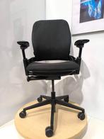 Steelcase Ergonomische stoel/ werkstoel met NIEUWE STOF,14st, Gebruikt, Verzenden, Zwart, Bureaustoel