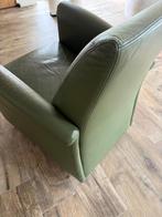 Jan de Bouvrie stoeltjes groen geverfd origineel oranje, Huis en Inrichting, Stoelen, Ophalen, Gebruikt, Twee, Overige kleuren