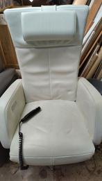 Lederen Relaxstoel - Elektrisch & Draaibaar, Huis en Inrichting, Fauteuils, Ophalen