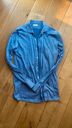 Rene Lezard overhemd blauw wit maat 44, Kleding | Heren, Ophalen of Verzenden, Zo goed als nieuw, Blauw, Halswijdte 43/44 (XL)