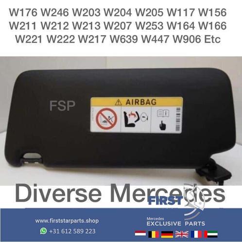Zonneklep Mercedes W176 W246 W204 W205 W212 W207 W117 W156 >, Auto-onderdelen, Interieur en Bekleding, Mercedes-Benz, Gebruikt