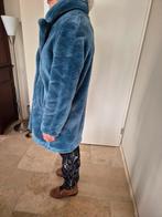 Teddy winterjas, Kleding | Dames, Jassen | Zomer, Maat 38/40 (M), Blauw, Ophalen of Verzenden, Zo goed als nieuw