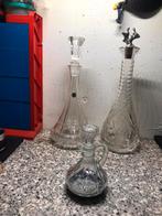 3Karaffen met Tin, Ophalen of Verzenden