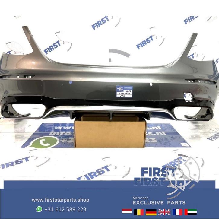 W213 E63 E63S AMG ACHTERBUMPER + DIFFUSER Mercedes E Klasse, Auto-onderdelen, Carrosserie en Plaatwerk, Bumper, Mercedes-Benz
