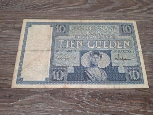 Biljet 10 gulden Zeeuws Meisje, 1927, Postzegels en Munten, Bankbiljetten | Nederland, 10 gulden, Ophalen of Verzenden