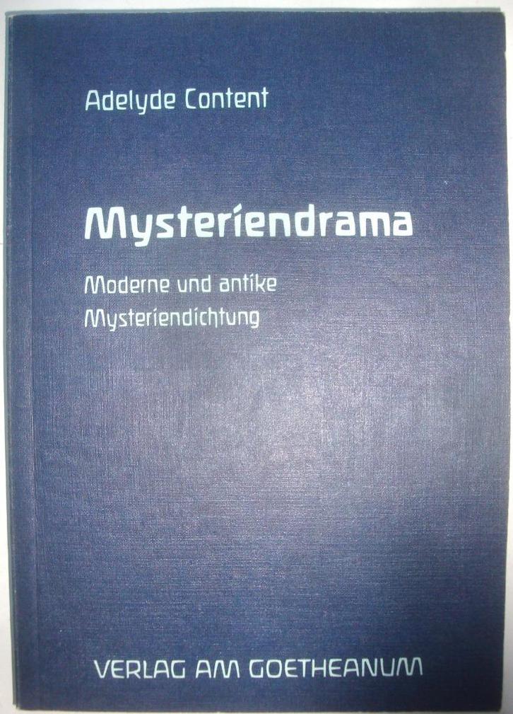 Adelyde Content Mysteriendrama Moderne und antike Mysteriend, Boeken, Esoterie en Spiritualiteit, Zo goed als nieuw, Achtergrond en Informatie