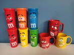 M&M's / M&M / m & m 6 plastic beker+deksel, 3 mok aardewerk, Ophalen of Verzenden, Gebruiksvoorwerp
