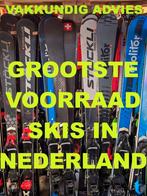 Grootste voorraad 2 hands skis! veel KEUZE! Met advies!, 160 tot 180 cm, Ophalen of Verzenden, Zo goed als nieuw, Carve