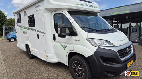 Forster T659EB 659 EB 4 pers. enkele bedden/hefbed 1e eigena, Caravans en Kamperen, Campers, Particulier, tot en met 4, Half-integraal