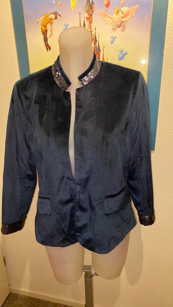Nieuw mooi blazerjasje maat XS merk Soulmate, Blauw, Nieuw, Ophalen of Verzenden, Jasje