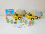 playmobil 2 vuilniswagens, Complete set, Gebruikt, Ophalen of Verzenden