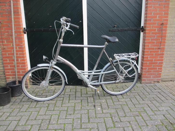 sparta XXL,zgan,76 cm,7 versn,nwe banden,naafdyn,vering,alu,, Fietsen en Brommers, Fietsen | Heren | Herenfietsen, Zo goed als nieuw