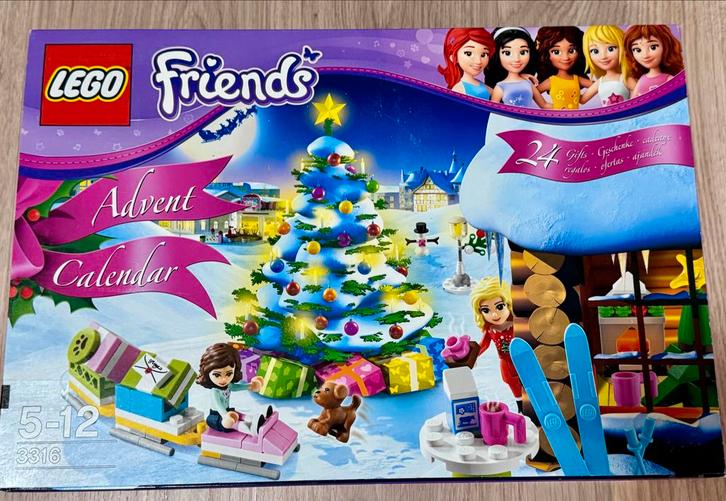Lego Friends Adventskalender, Kinderen en Baby's, Speelgoed | Duplo en Lego, Zo goed als nieuw, Lego, Complete set, Ophalen of Verzenden